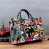 The Monkees Leather Handbag