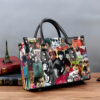 The Monkees Leather Handbag
