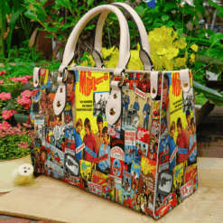 The Monkees Leather Handbag