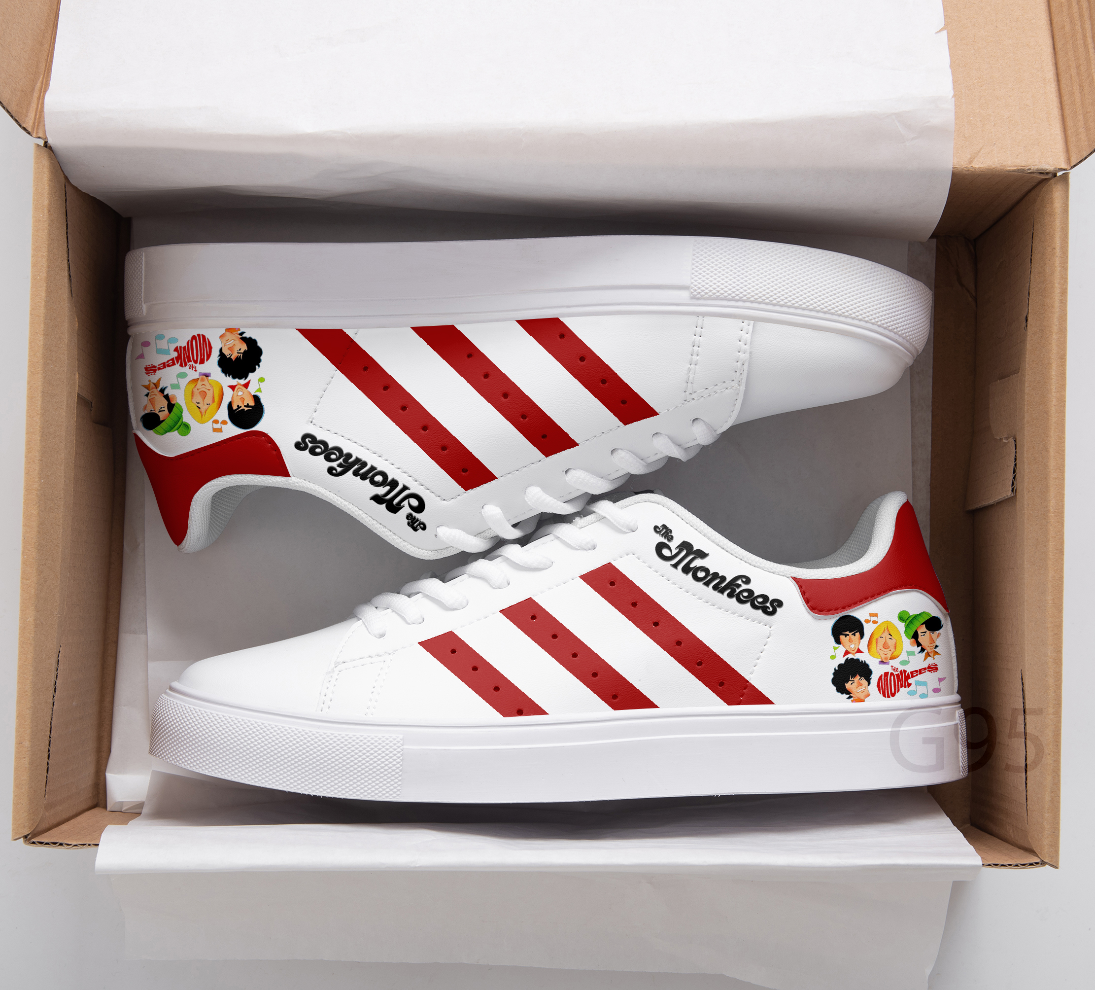 The Monkees Stan Smith Shoes 1 The Monkees Stan Smith Shoes