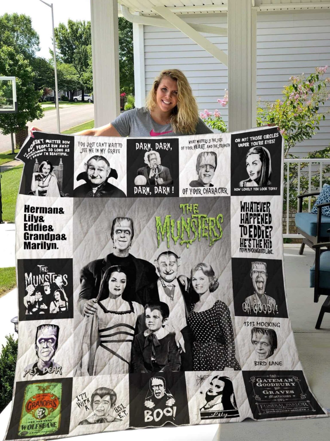 The Munsters Blanket 1 The Munsters Blanket