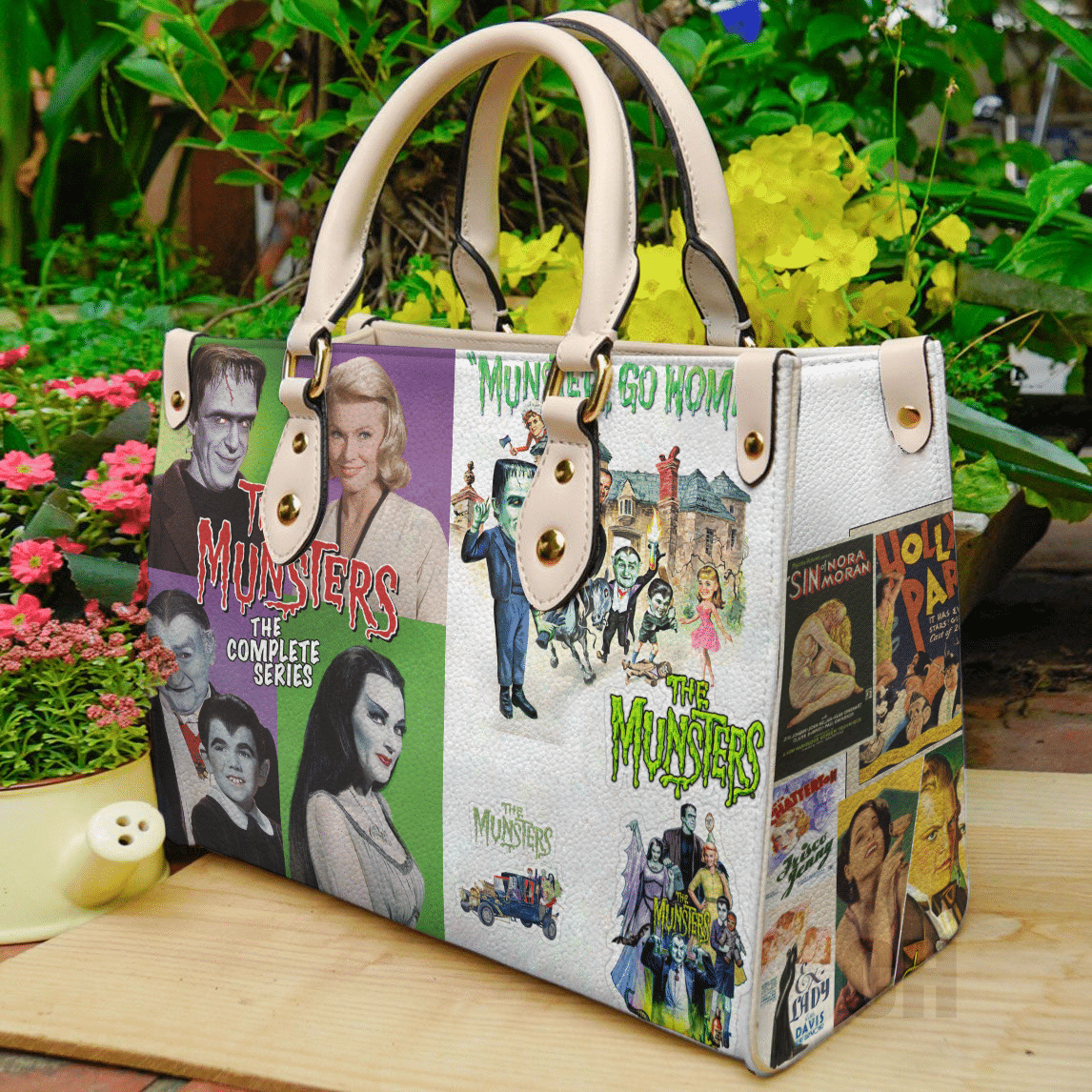 The Munsters TV Show Leather Handbag 1 The Munsters TV Show Leather Handbag