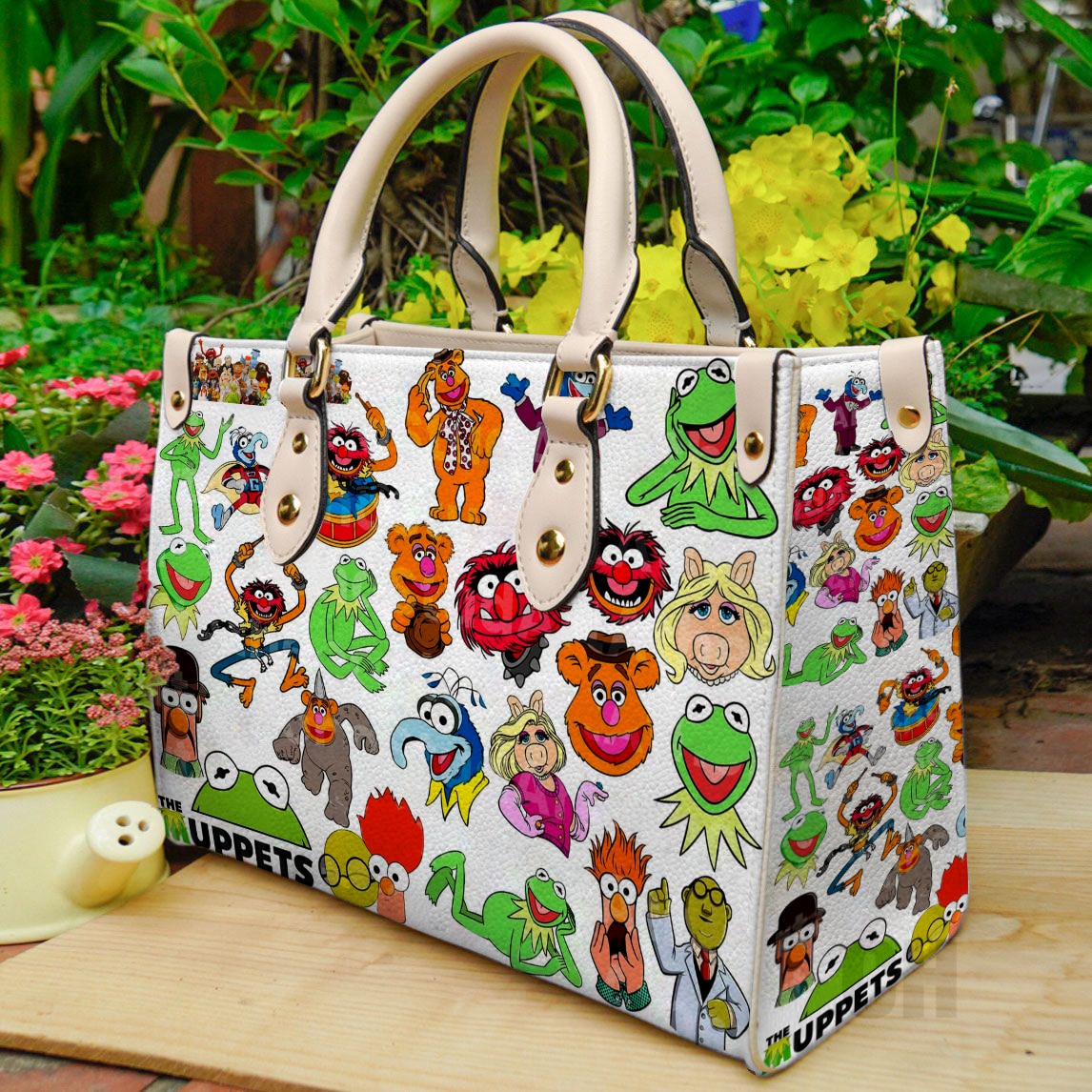 The Muppet Kermit Leather Handbag 1 The Muppet Kermit Leather Handbag