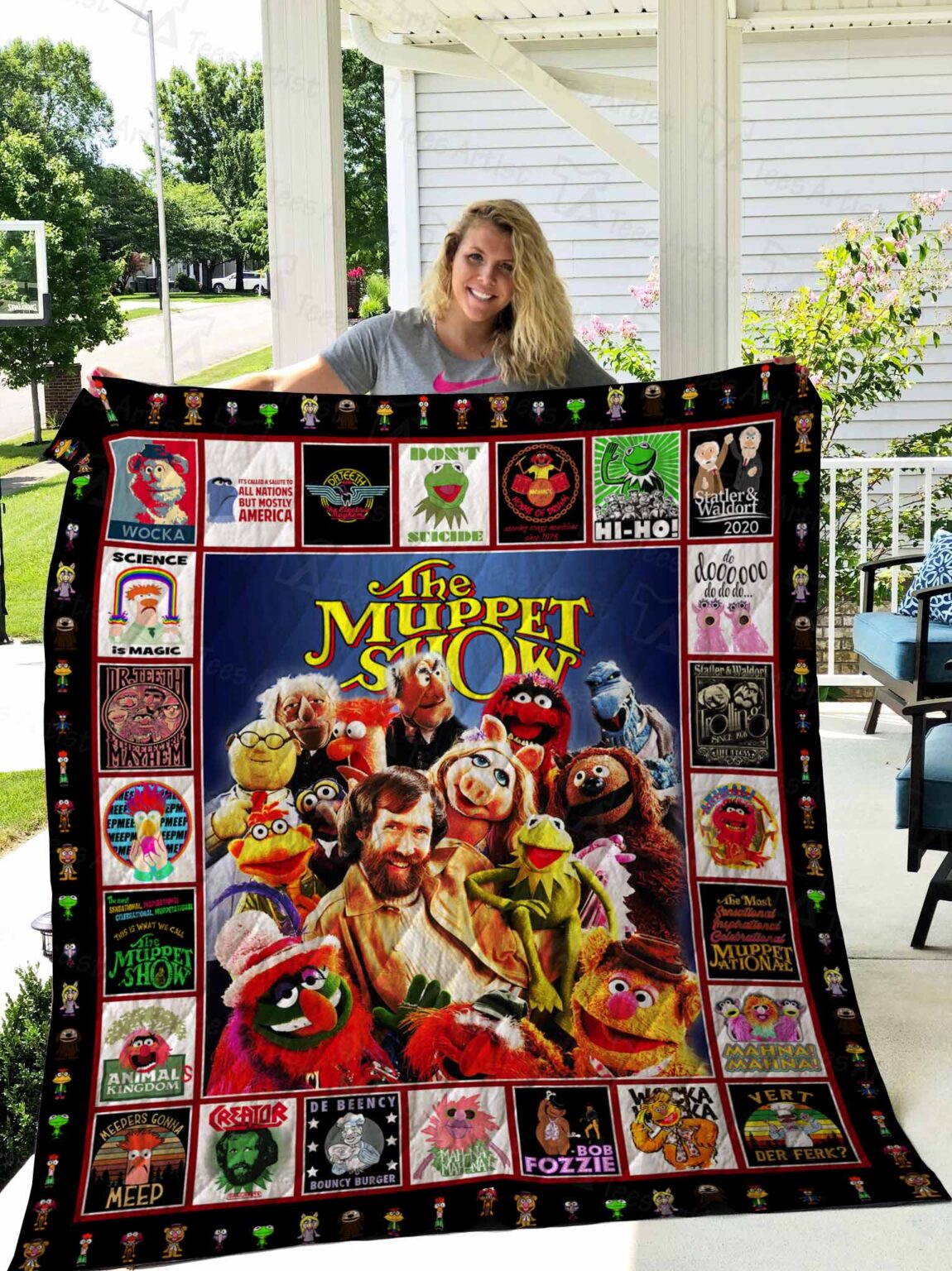 The Muppet Show Blanket 1 The Muppet Show Blanket