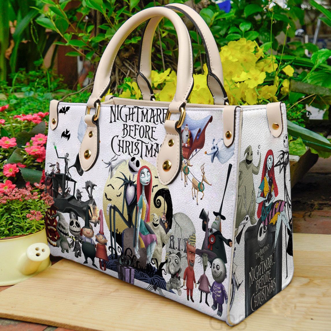 The Nightmare Before Christmas Leather Handbag 1 The Nightmare Before Christmas Leather Handbag