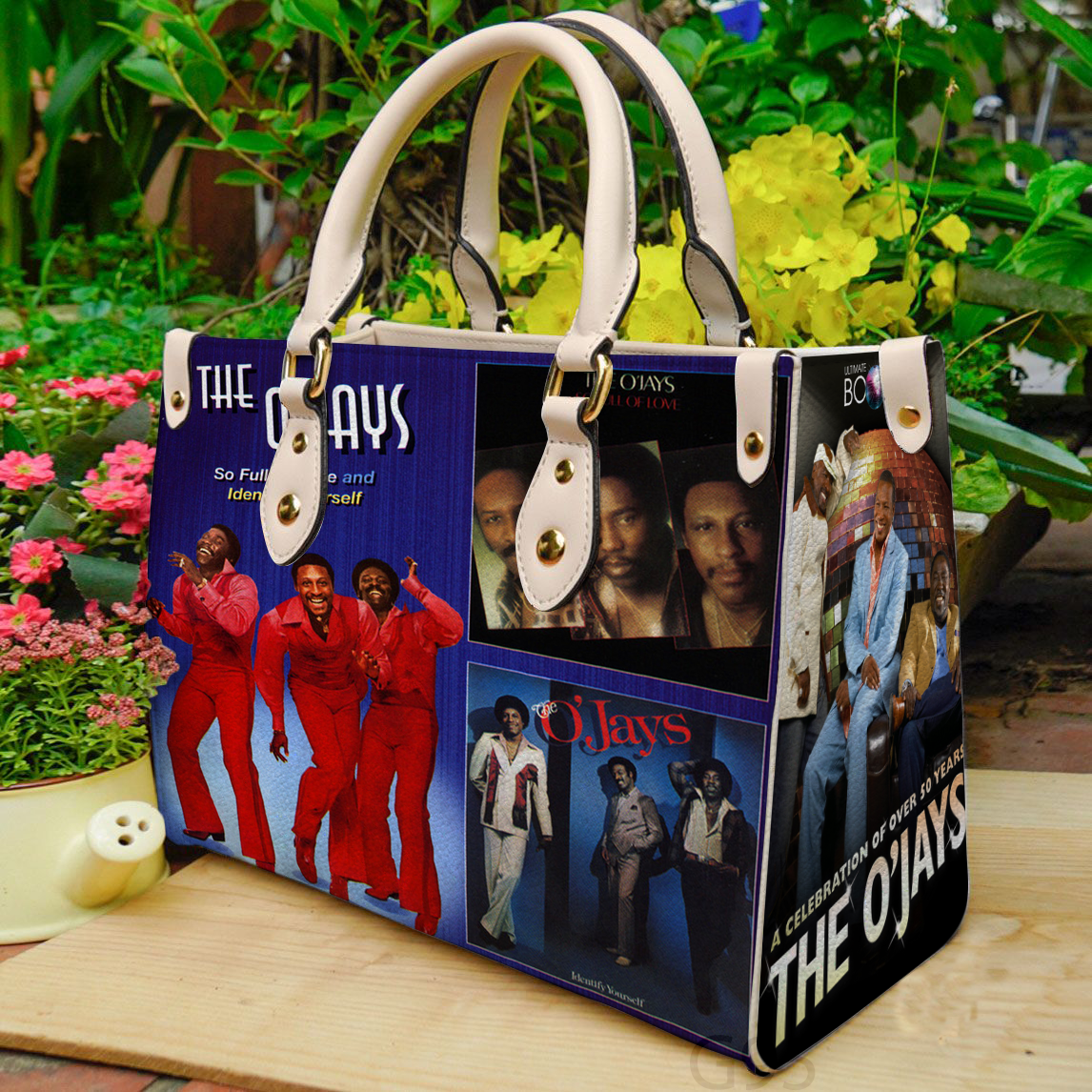 The O’Jays 01 Leather Handbag 1 The O’Jays 01 Leather Handbag