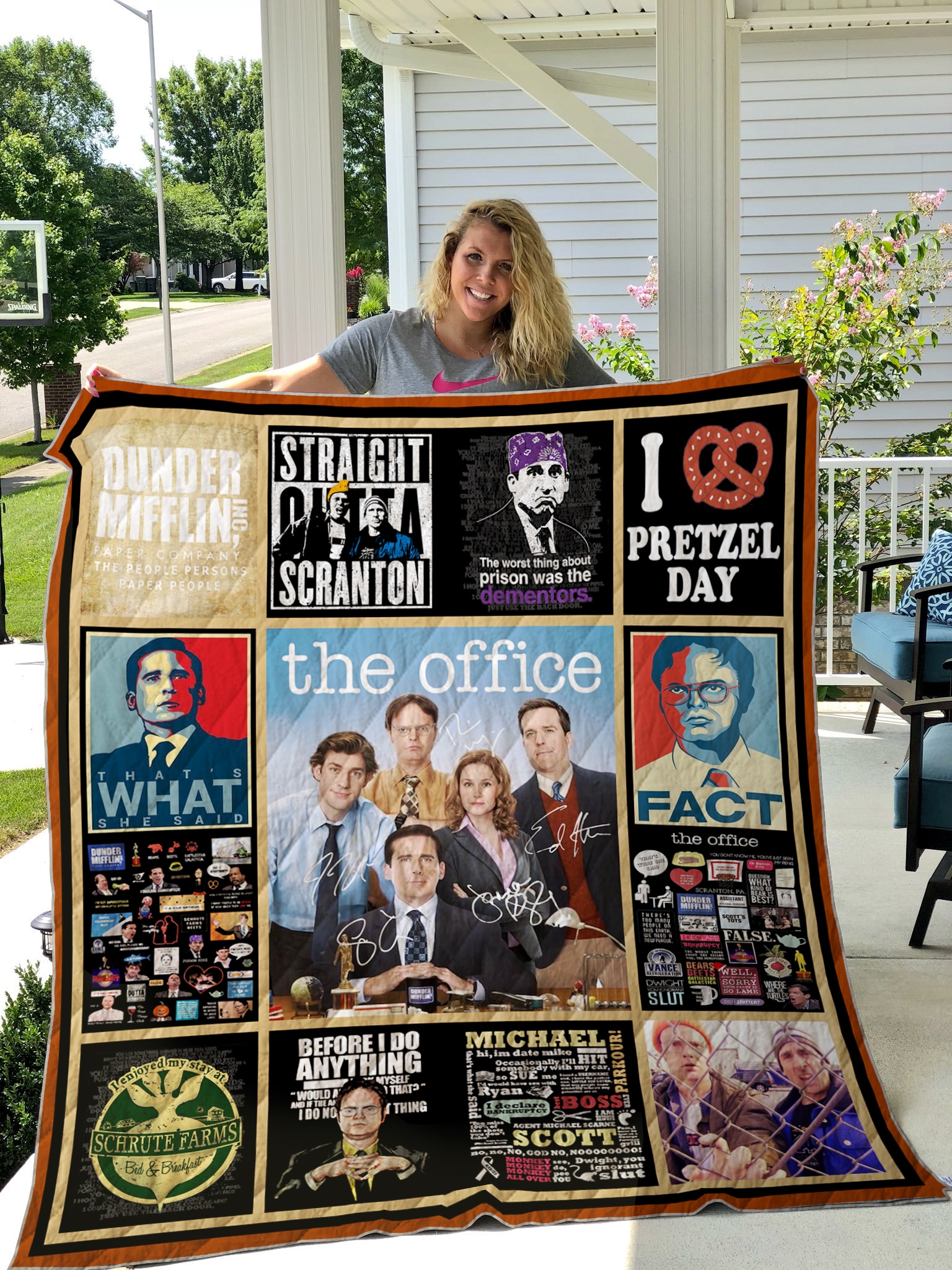 The Office Blanket 1 The Office Blanket