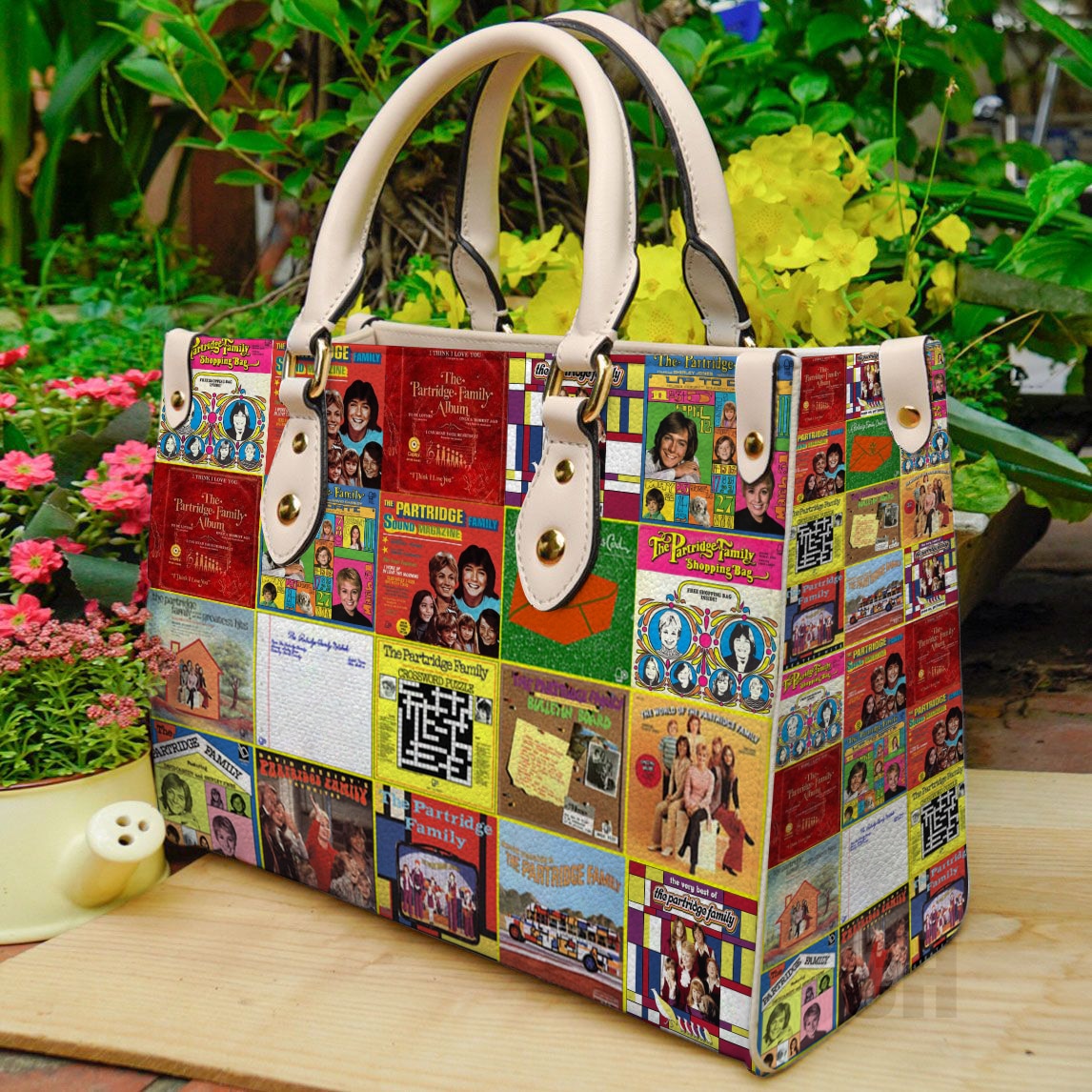 The Partridge Family Leather Handbag 1 The Partridge Family Leather Handbag