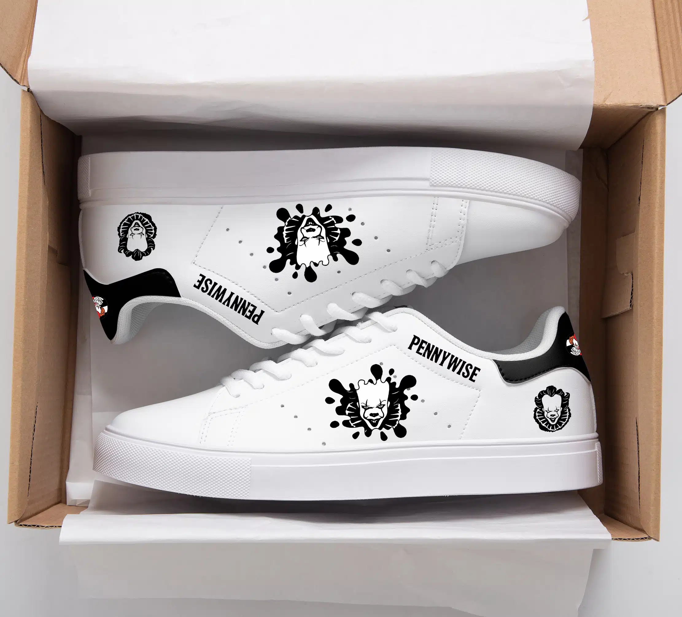 The Pennywise Stan Smith Shoes 1 The Pennywise Stan Smith Shoes