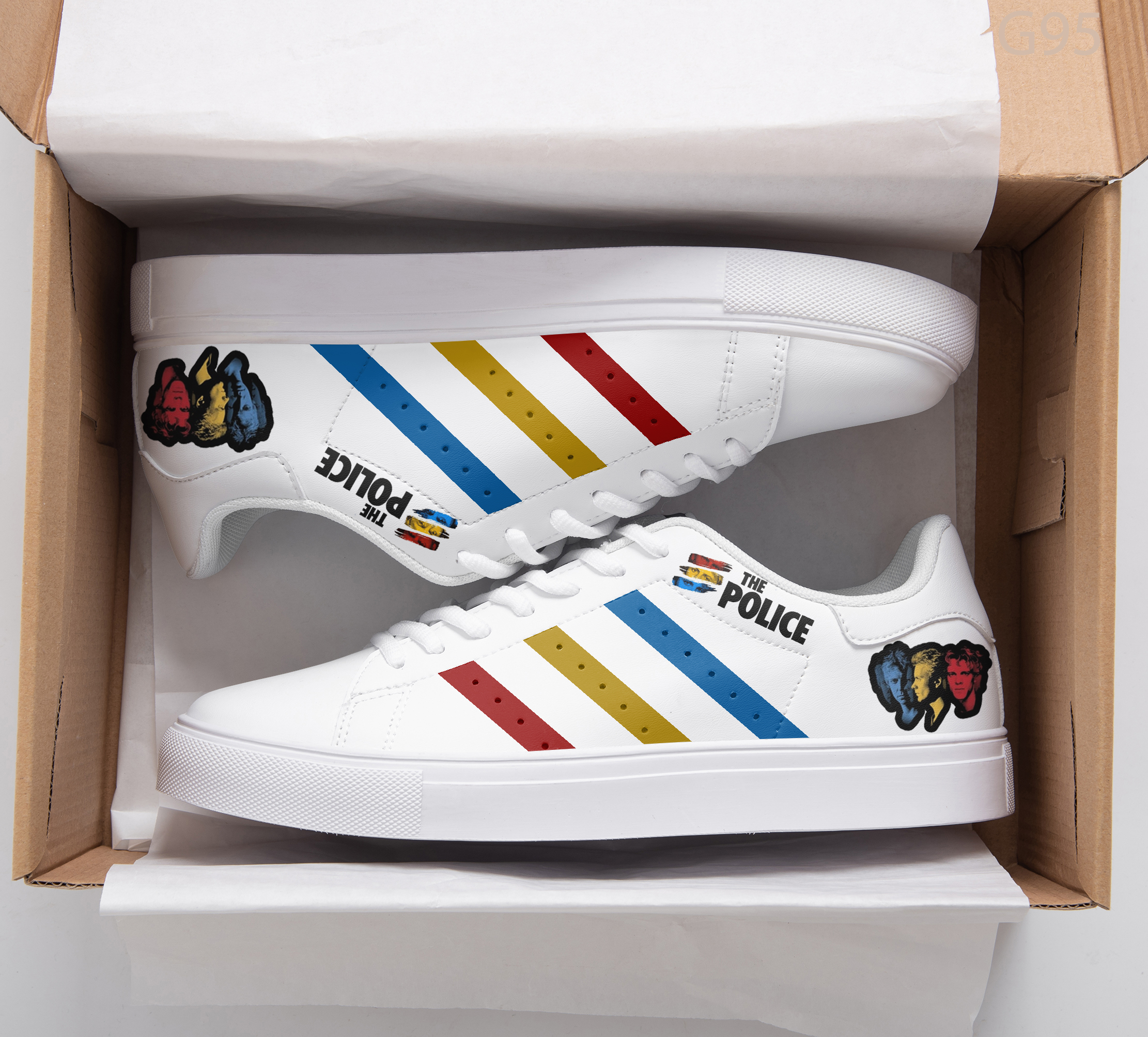 The Police Stan Smith Shoes 1 The Police Stan Smith Shoes