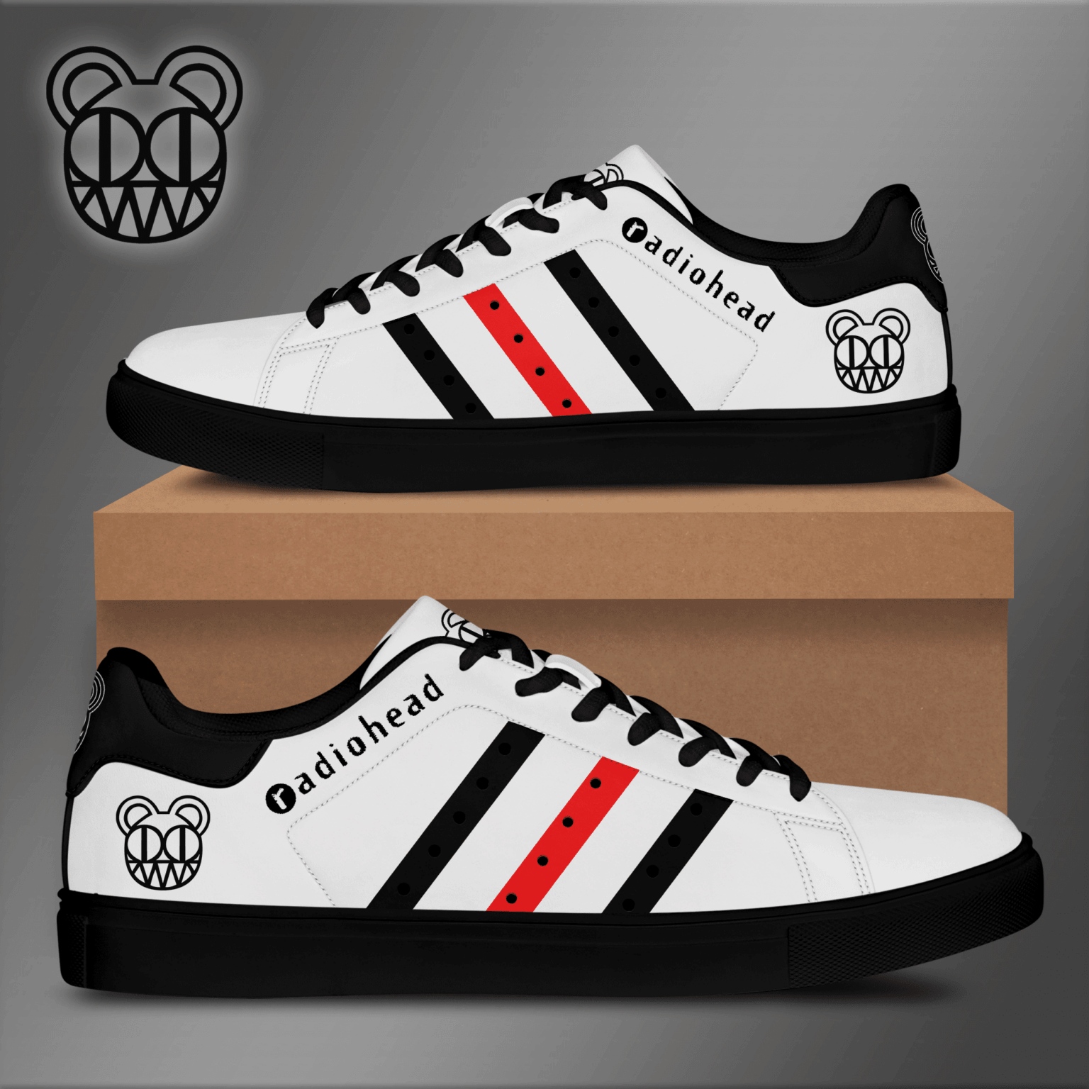 The Radiohead Stan Smith Shoes 1 The Radiohead Stan Smith Shoes