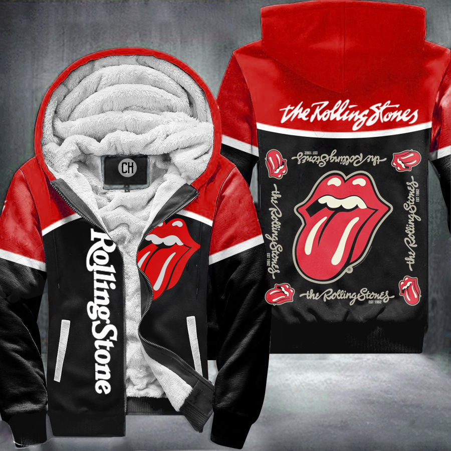 The Rolling Stones A1 Fleece Jacket 1 The Rolling Stones A1 Fleece Jacket