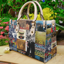 The Rolling Stones Band Leather Handbag