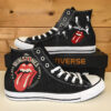 The Rolling Stones High Top Shoes
