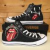 The Rolling Stones High Top Shoes