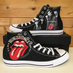 The Rolling Stones High Top Shoes