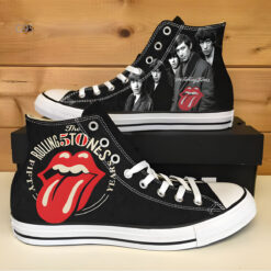 The Rolling Stones High Top Shoes
