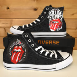 The Rolling Stones High Top Shoes