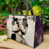 The Script Leather Handbag