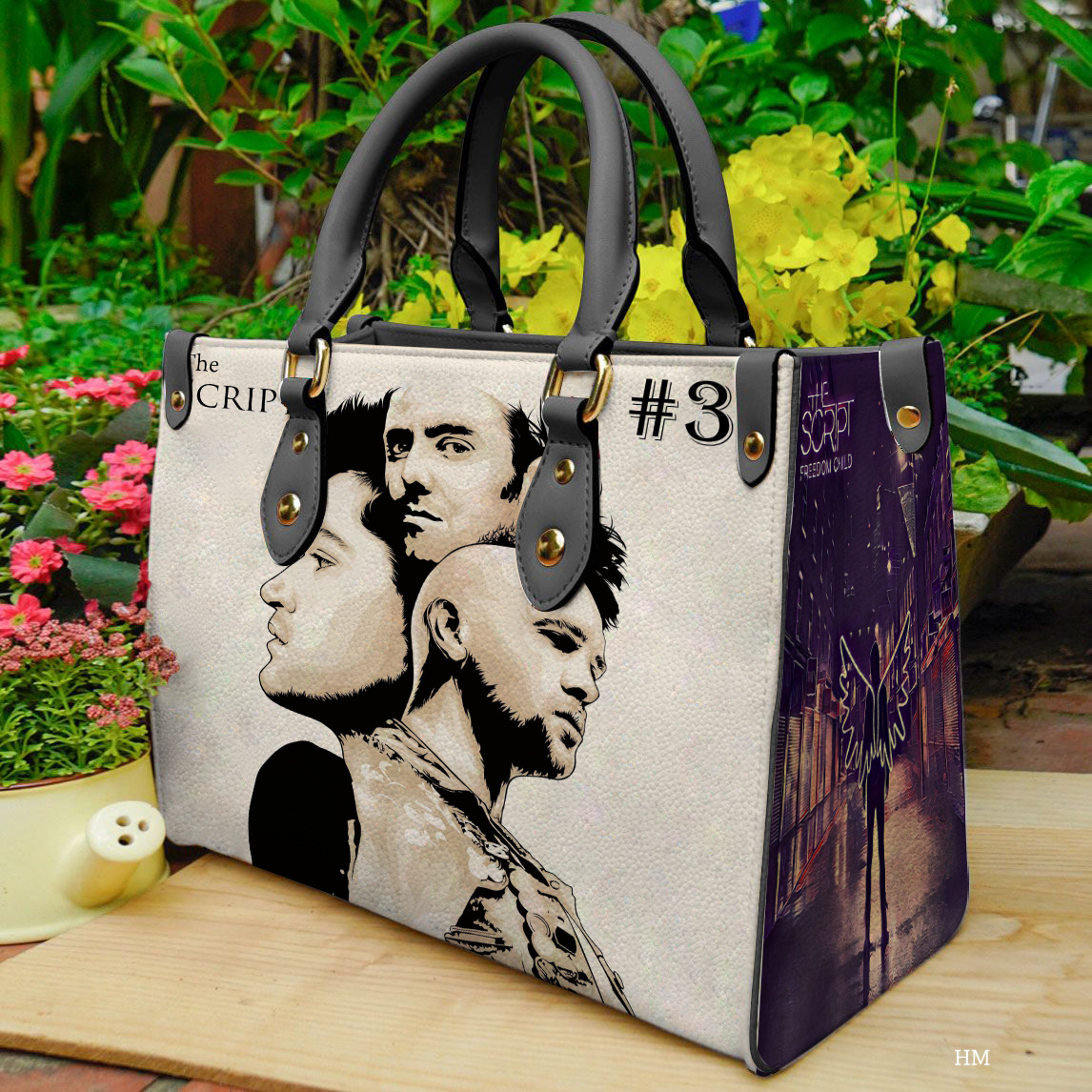 The Script Leather Handbag 1 The Script Leather Handbag