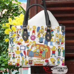 The Simpsons 1 Leather Handbag