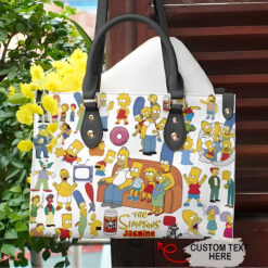 The Simpsons 1 Leather Handbag