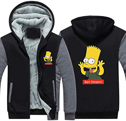 The Simpsons A0 Fleece Jacket 1 The Simpsons A0 Fleece Jacket