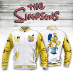 The Simpsons Baseball Jacket