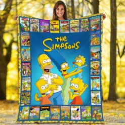 The Simpsons Blanket