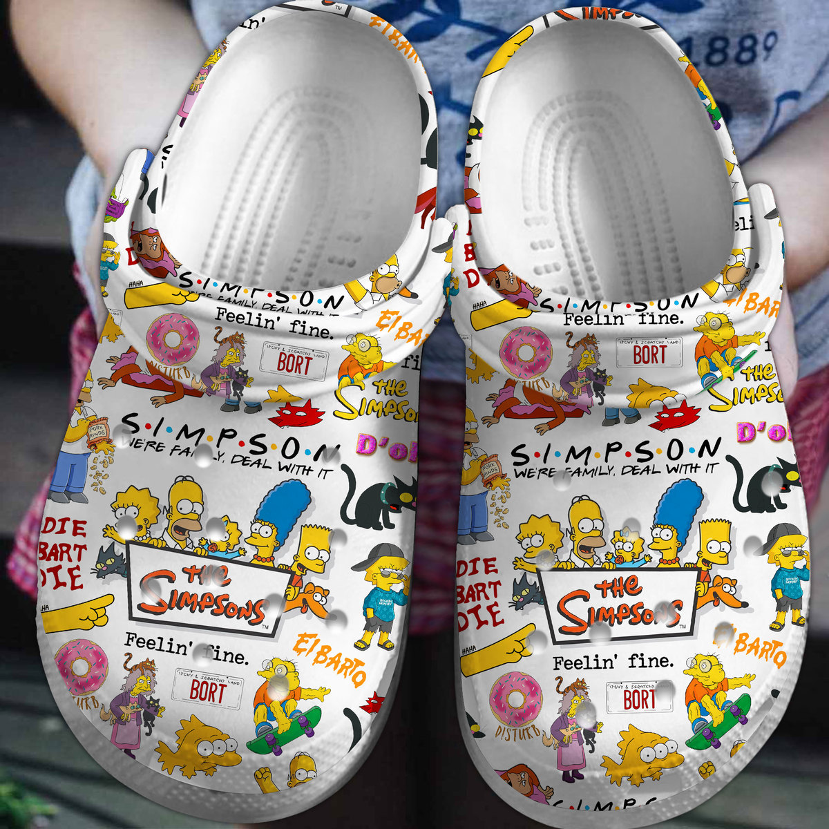 The Simpsons Crog Shoes 1 The Simpsons Crog Shoes