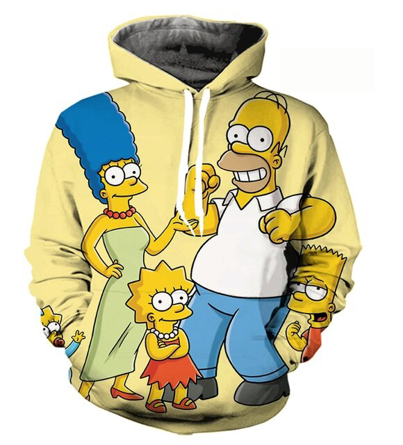 The Simpsons G0 Hoodie Zip Hoodie 1 The Simpsons G0 Hoodie Zip Hoodie