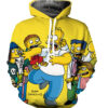 The Simpsons G1 Hoodie Zip Hoodie