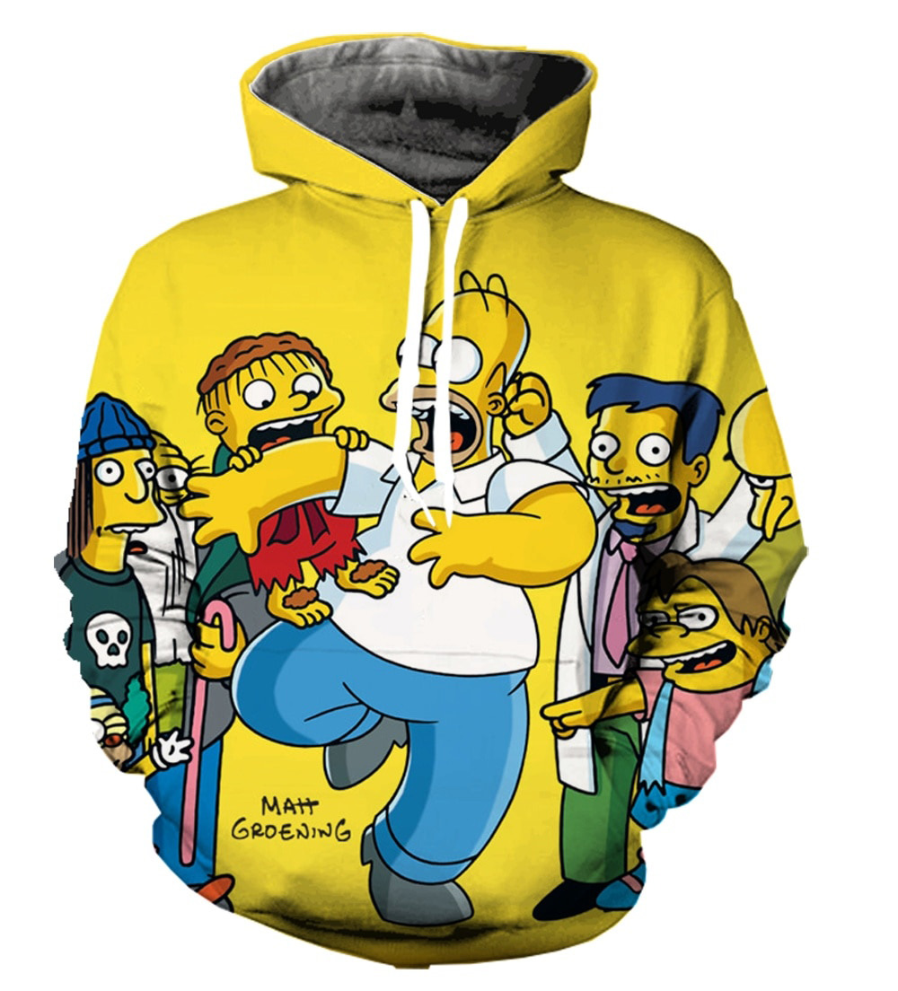 The Simpsons G1 Hoodie Zip Hoodie 1 The Simpsons G1 Hoodie Zip Hoodie