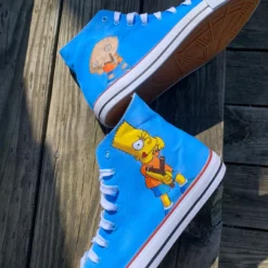 The Simpsons High Top Shoes