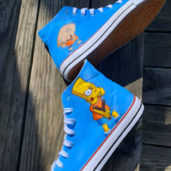 The Simpsons High Top Shoes