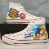 The Simpsons High Top Shoes