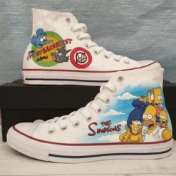 The Simpsons High Top Shoes