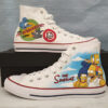 The Simpsons High Top Shoes