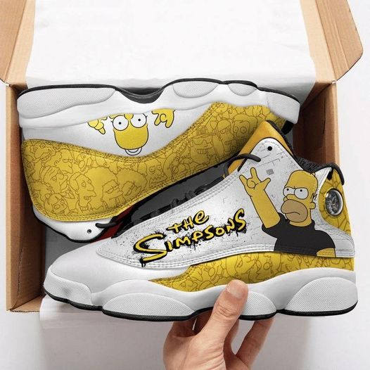 The Simpsons Jordan 13 Shoes 1 The Simpsons Jordan 13 Shoes