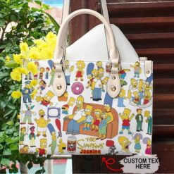 The Simpsons Leather Handbag