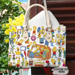 The Simpsons Leather Handbag