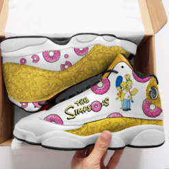 The Simpsons Lover A1 Jordan 13 Shoes