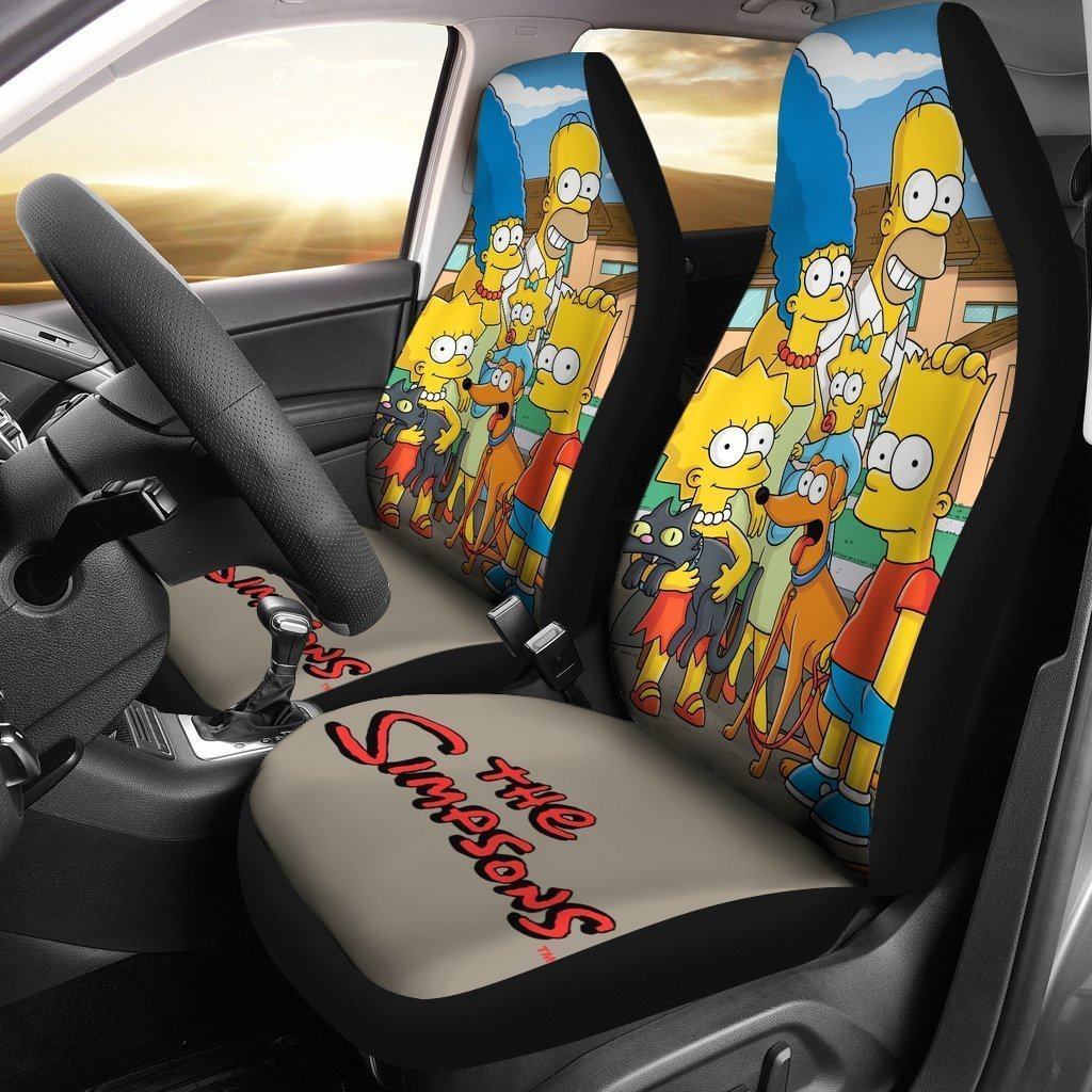 The Simpsons Seat Covers 1 The Simpsons Seat Covers