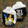 The Simpsons Simpson Hoodie Zip Hoodie 3D