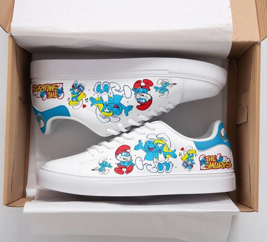 The Smurfs Stan Smith Shoes 1 The Smurfs Stan Smith Shoes
