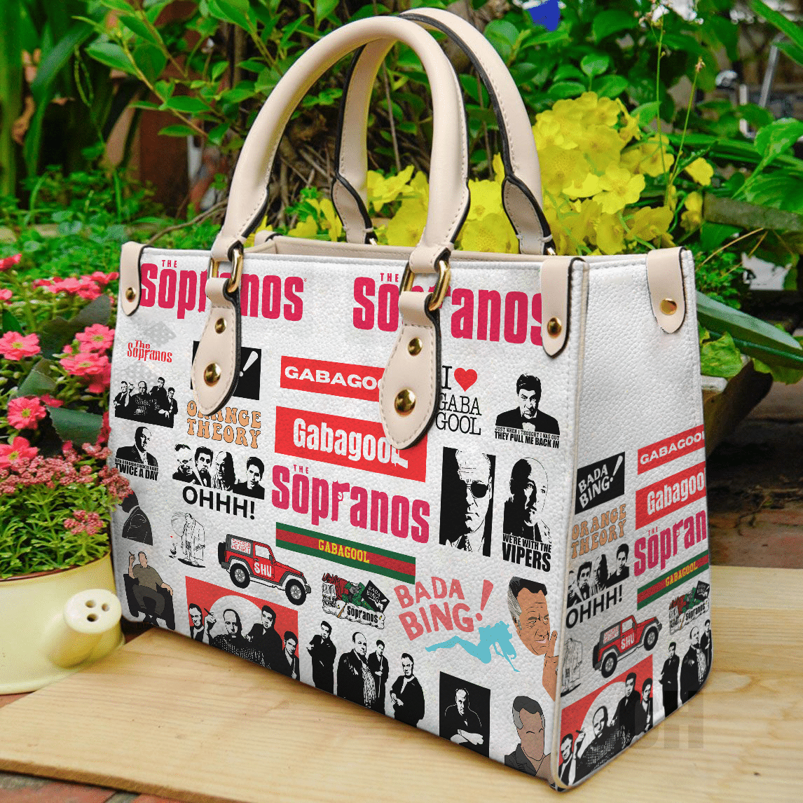 The Sopranos Leather Handbag 1 The Sopranos Leather Handbag