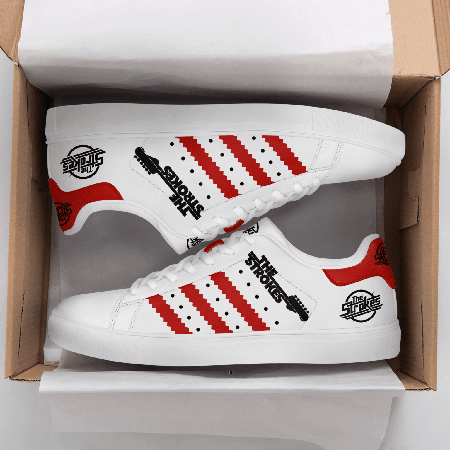 The Strokes G0 Stan Smith Shoes 1 The Strokes G0 Stan Smith Shoes