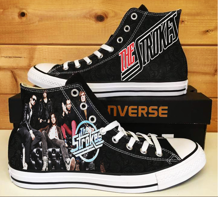 The Strokes High Top Shoes 1 The Strokes High Top Shoes