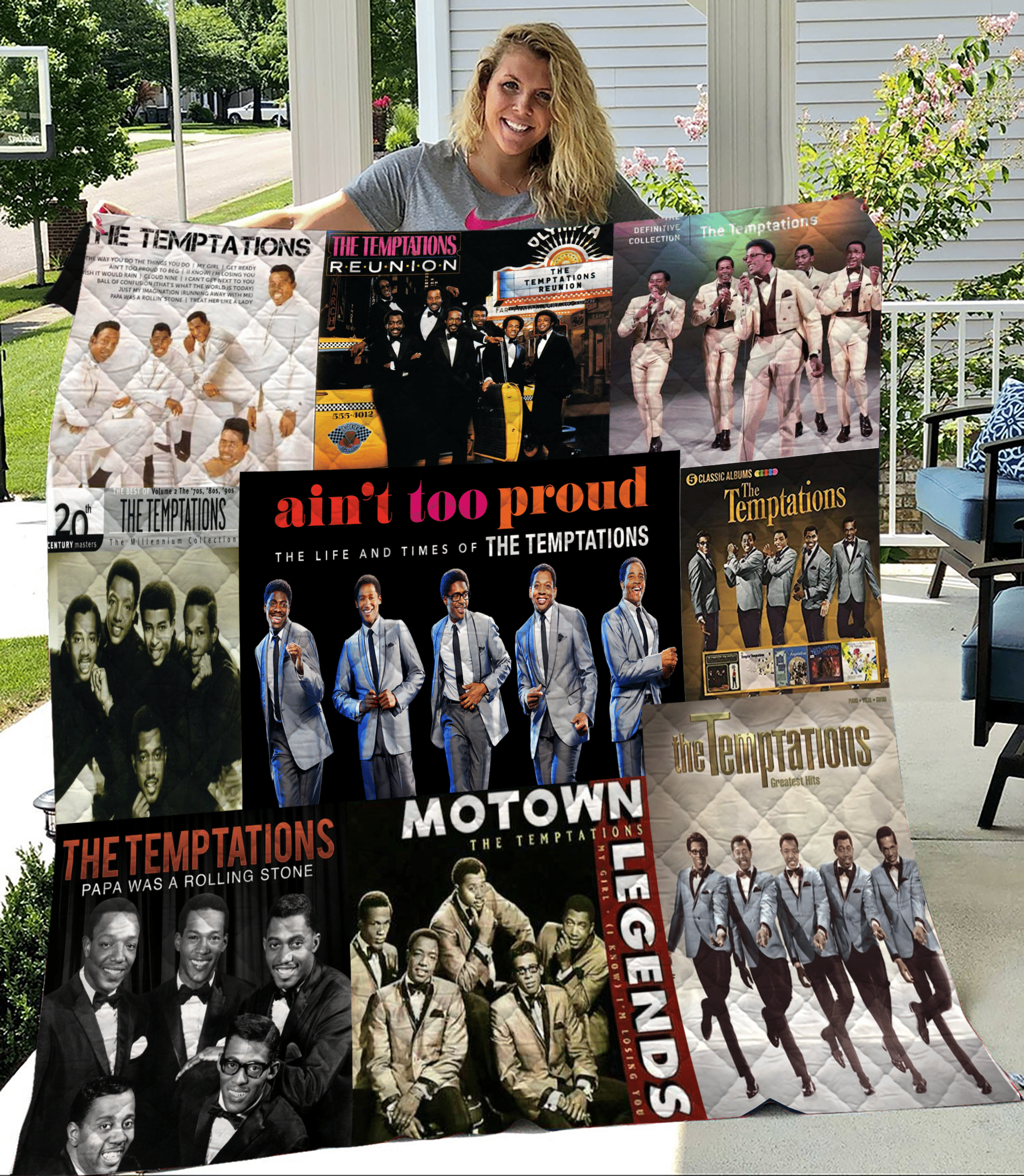 The Temptations 1 Blanket 1 The Temptations 1 Blanket