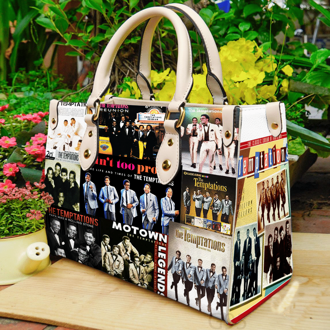 The Temptations Leather Handbag 1 The Temptations Leather Handbag